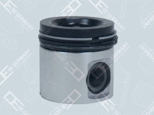 Piston with rings and pin - 050320D12000 OE Germany - 1545952, 1549773, 1791992